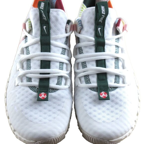 Women's Nike Free Metcon 5 Running Training Shoes All Petals White Pink Sizes - Picture 3 of 7